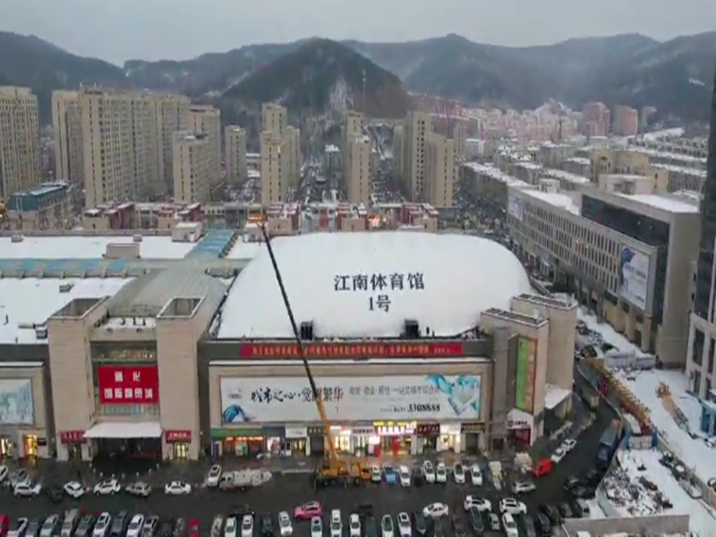 Как построить воздушный купол на крыше