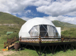 Glamping dome