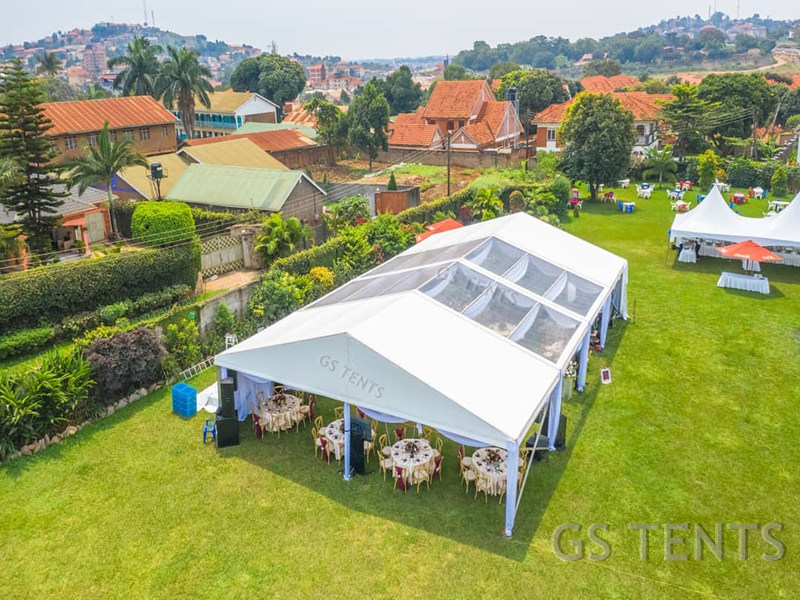 tente transparente élégante