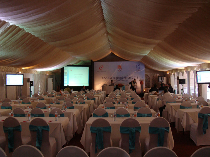 Conference tent