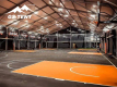 Basketball-Zelthalle