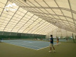 Tennisplatz-Festzelt