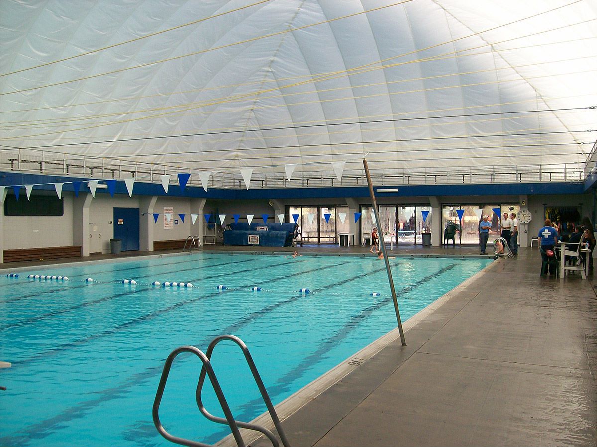 dome for pool in winter