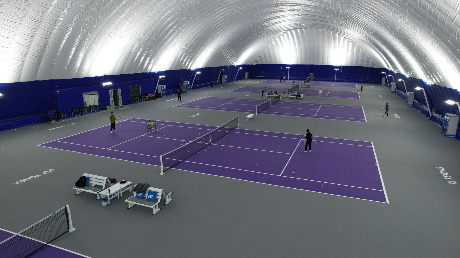 inflatable tennis court