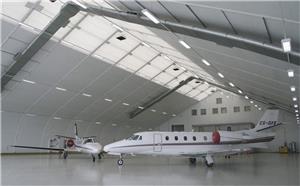 small aircraft hangar