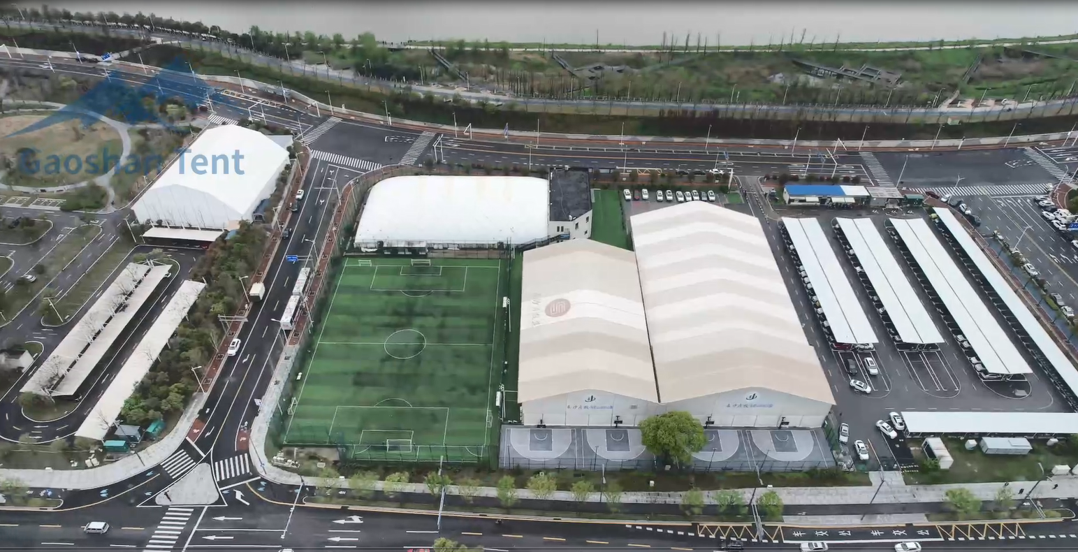 O salto inovador de Changsha: as tendas GAOSHAN inauguram uma nova era de instalações esportivas