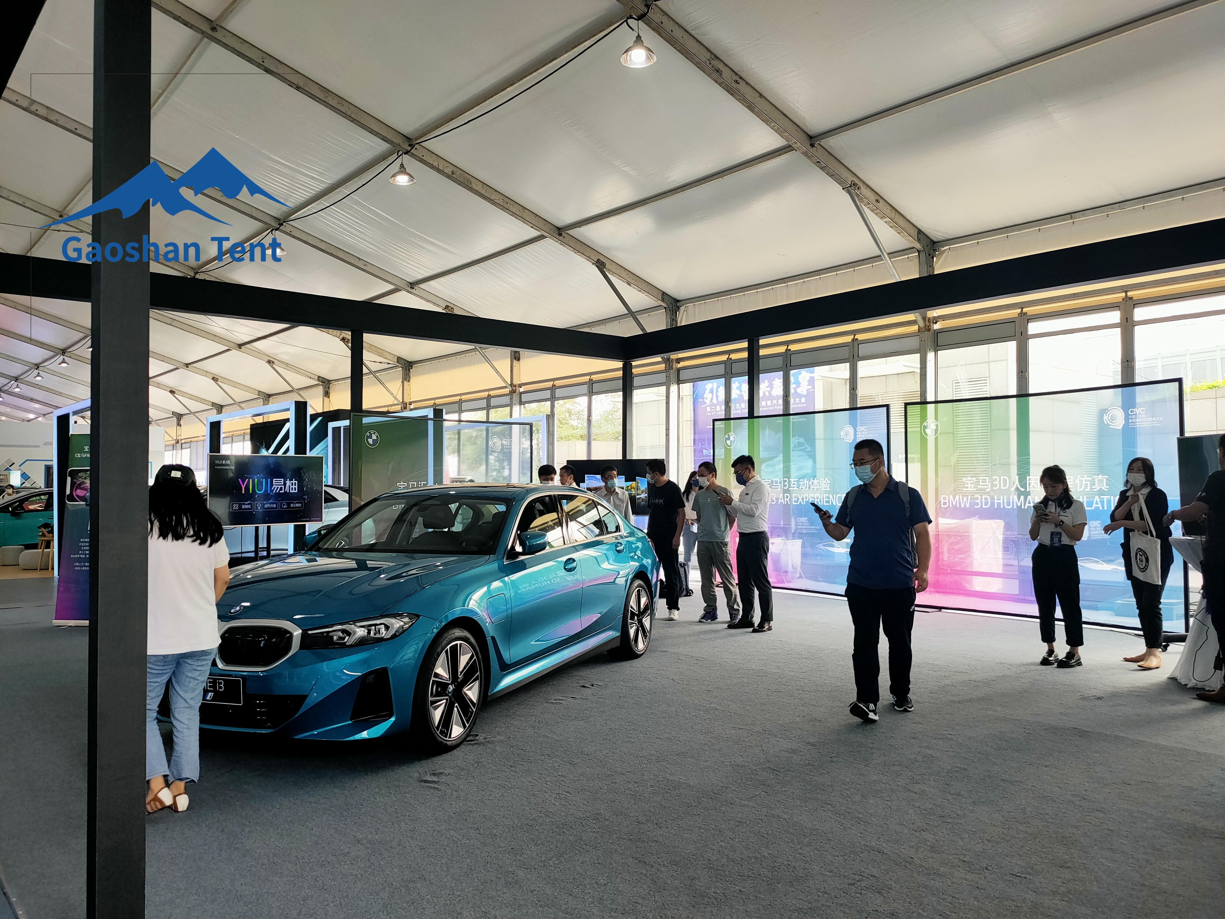 Shenyang Auto Expo: grandes tendas, grande impacto