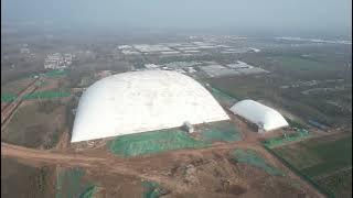 เต็นท์ เกาซาน: ปฏิวัติการจัดการขยะด้วยเทคโนโลยีโครงสร้างที่รองรับอากาศ