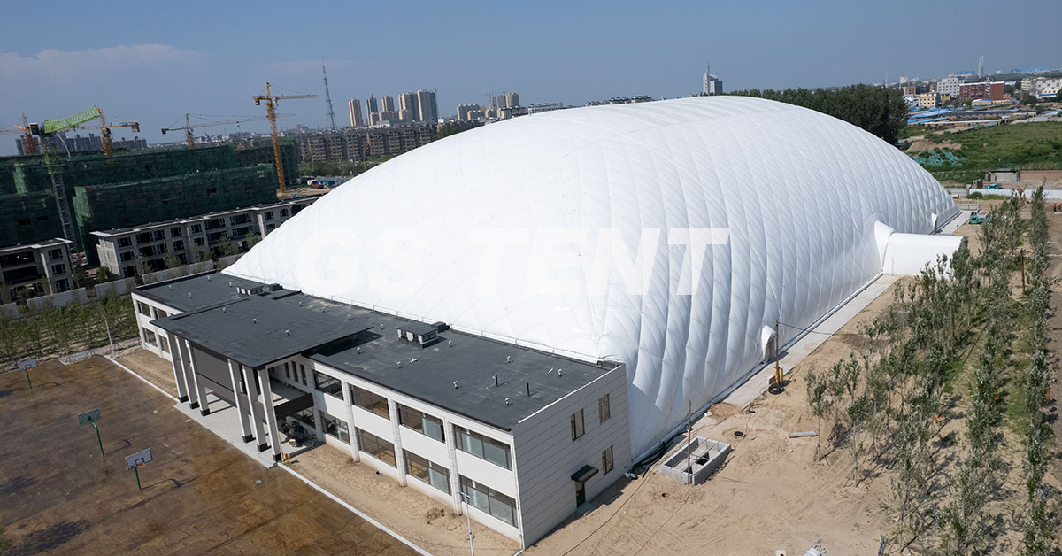 Air dome stadium