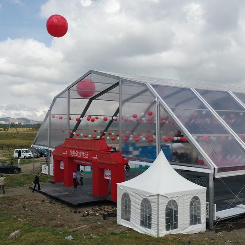 Огромный шатер Полигон Огромный Зал становится лучшим выбором для крупномасштабных временных конструкций по всему миру