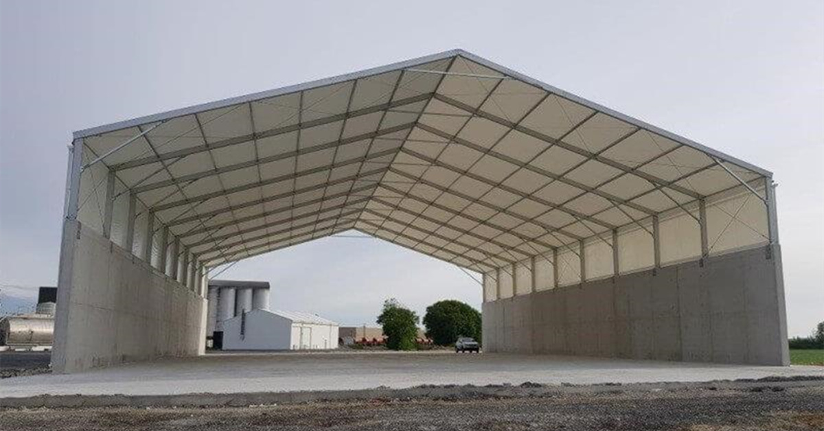 temporary hangar