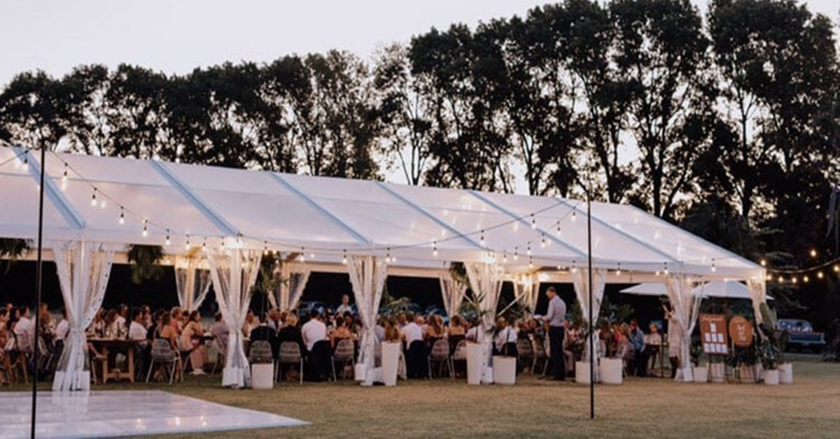 wedding event tent