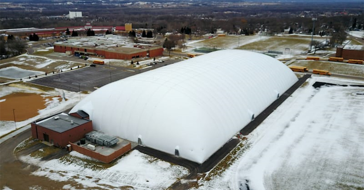 Air-supported structures