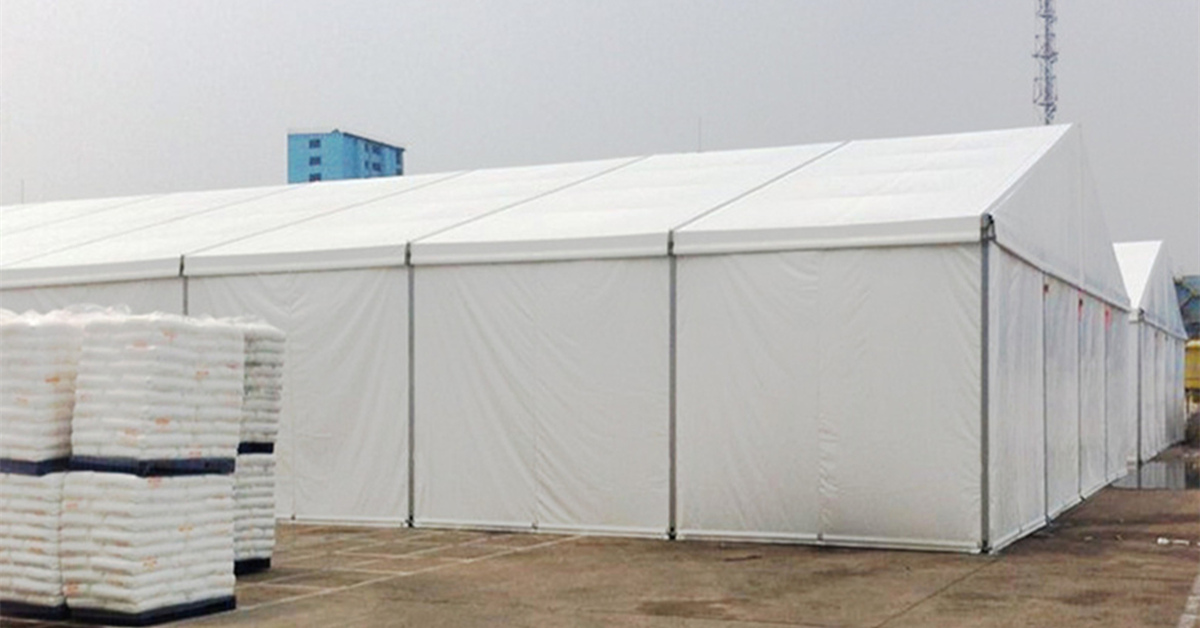 prefabricated storage tent