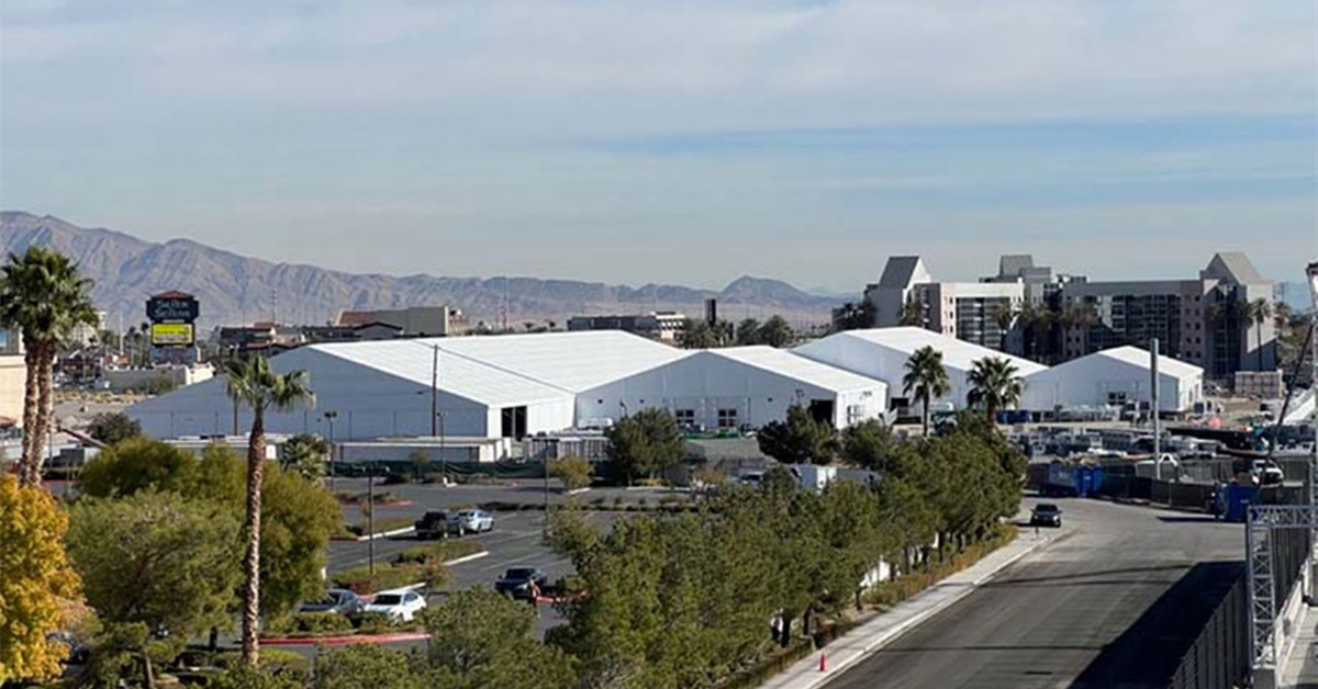prefabricated storage tent