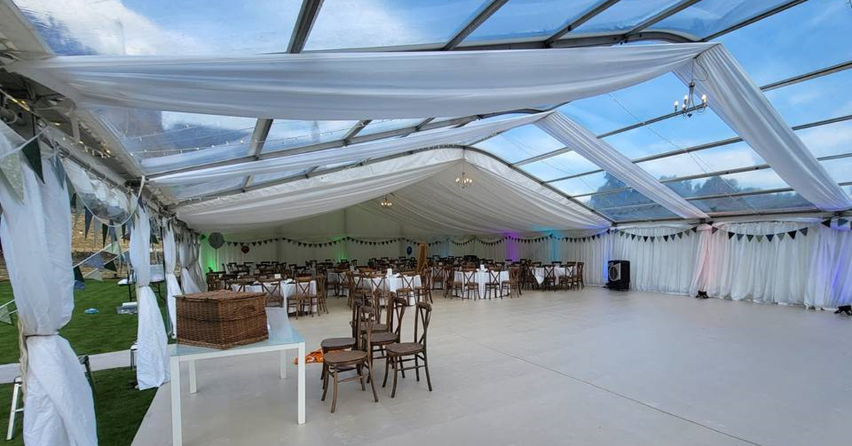 banquet tent