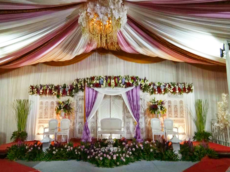 luxury wedding tent
