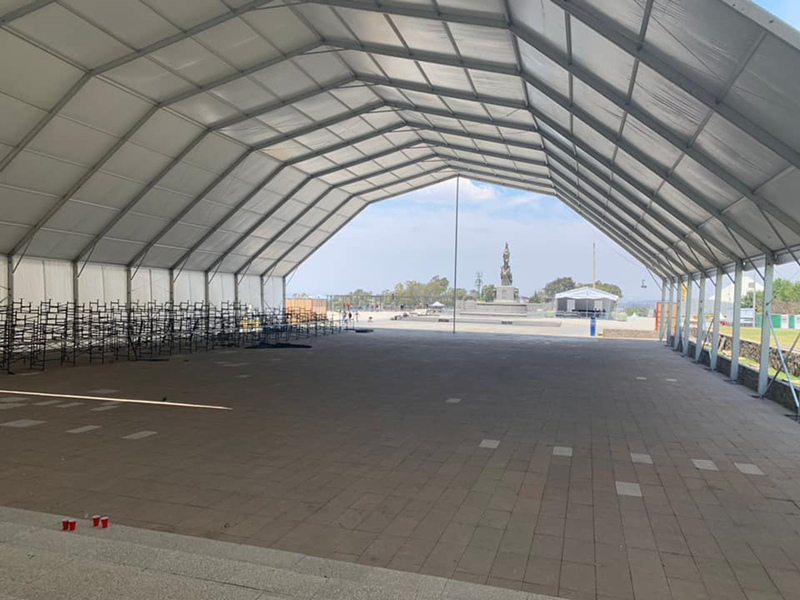 polygon tent
