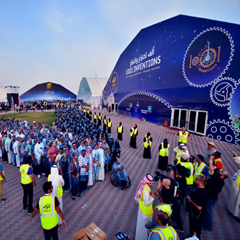 サウジアラビア市場ではポリゴンテントとアルミテントソリューションが急成長 サウジアラビア市場ではポリゴンテントとアルミテントソリューションが急成長