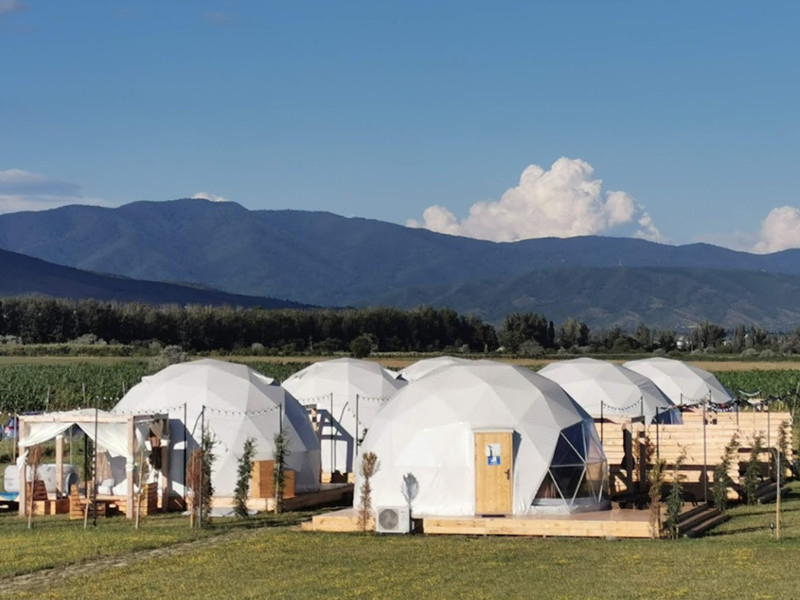 glamping dome glamping dome