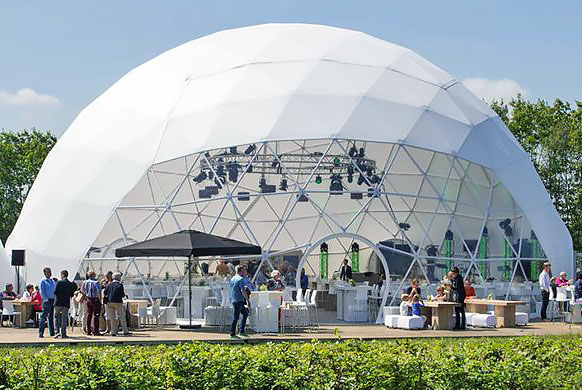 Trade show dome tent Trade show dome tent