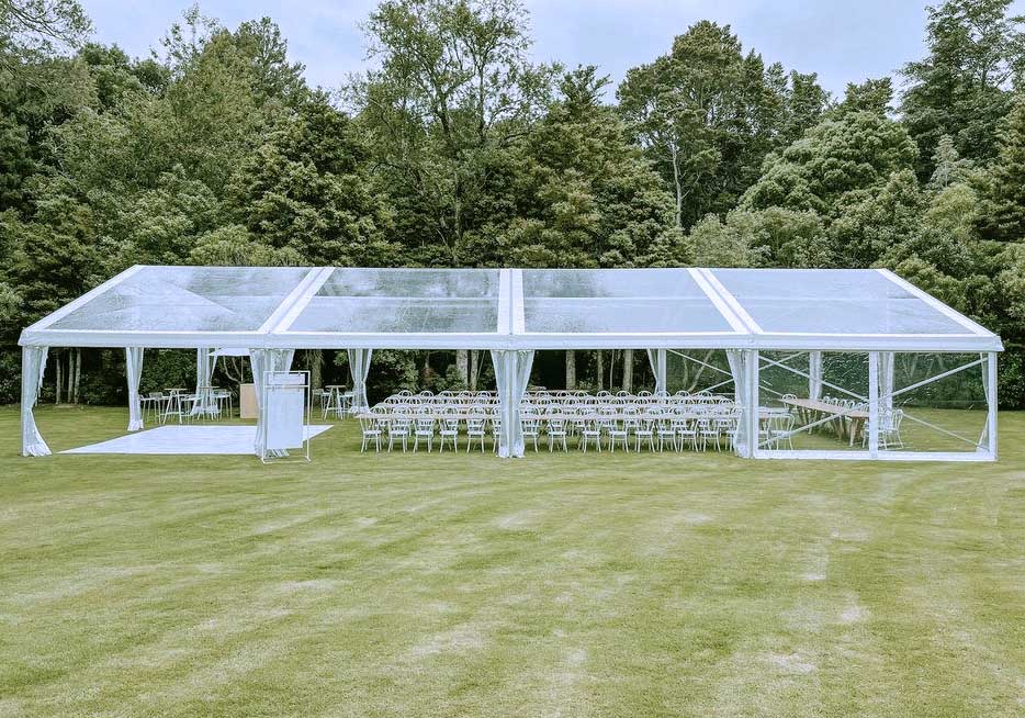 15x30m Transparent party tents