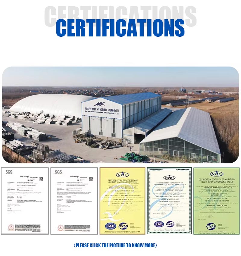 Outdoor transparent tent