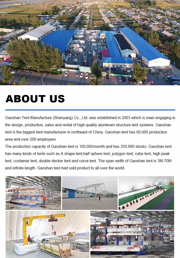 pagoda exhibition tent