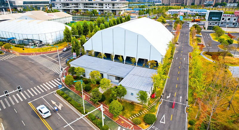 Game On in Hunan: Gaoshan Tent's Modern Sports Pavilion for Elite Training and Competitions