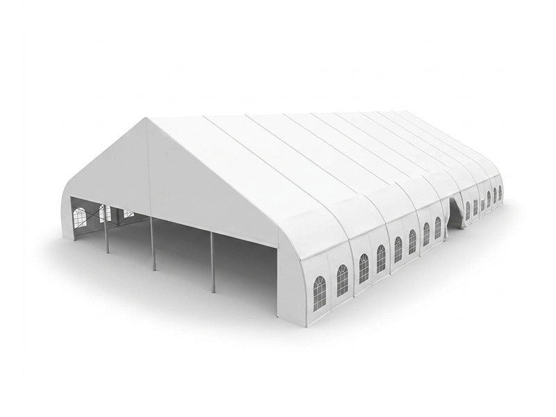 Tenda em formato de pêssego