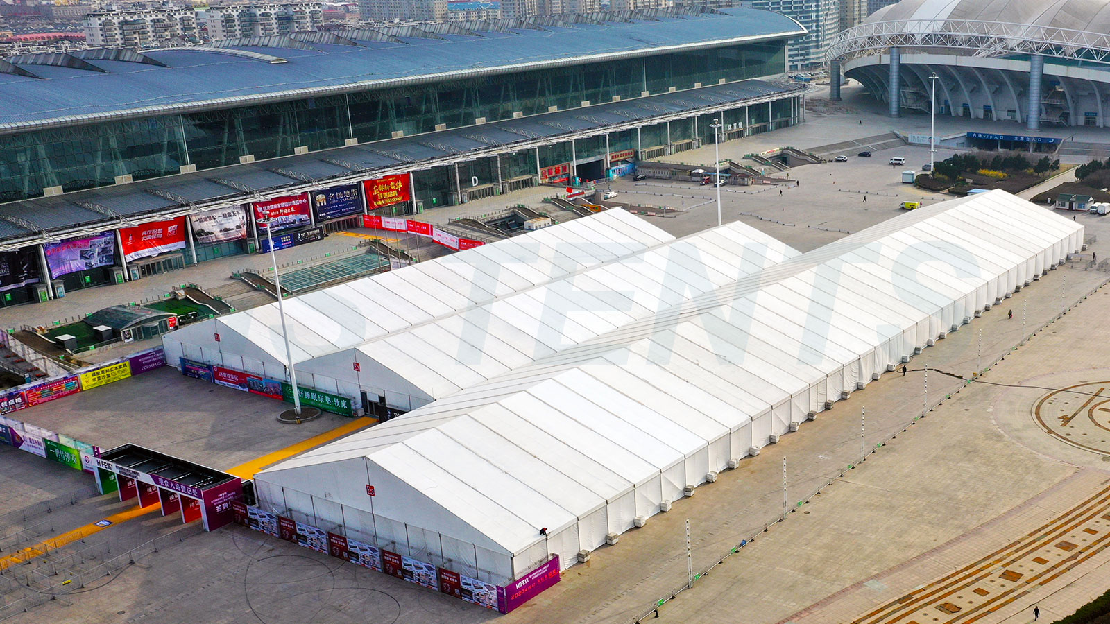 ความเชี่ยวชาญด้านการจัดงานเอ็กซ์โปของ เกาซาน เต็นท์: ยกระดับศูนย์นิทรรศการฮาร์บิน