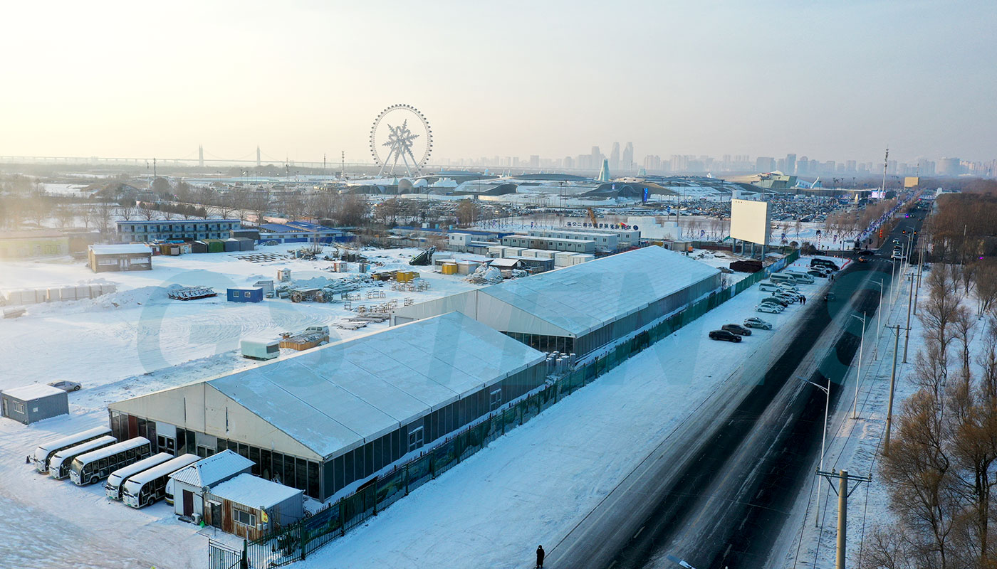 Winter Resistant Tent Structure Winter Resistant Tent Structure
