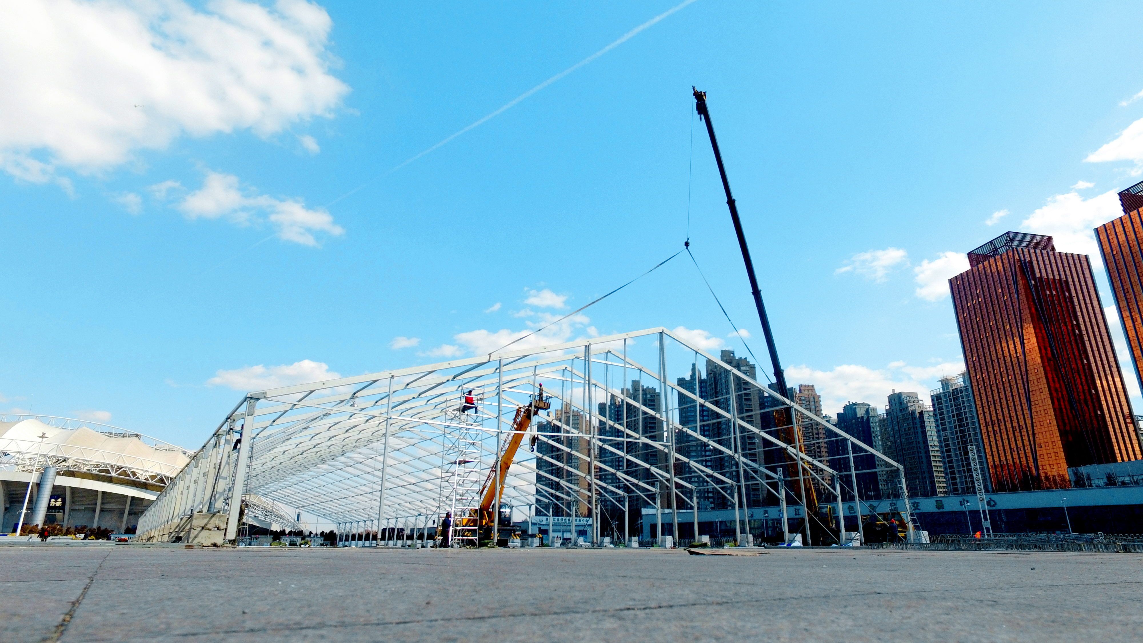 exhibition tent