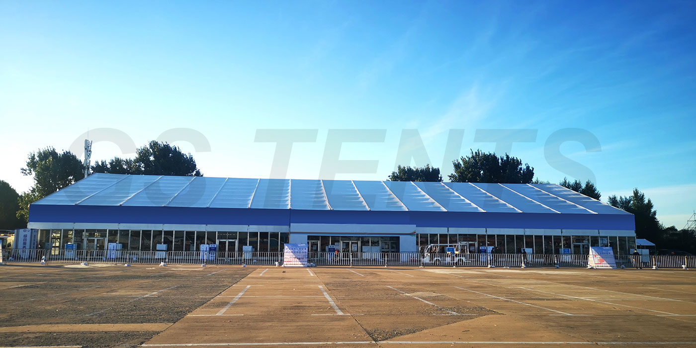 aluminum frame event tent