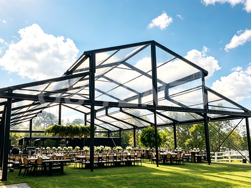 Transparent PVC Orangery Tent