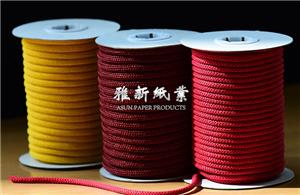 Single Color Knitted Paper Cord