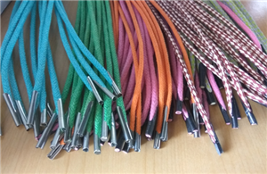 Braided Paper Cord With Plastic Barbs