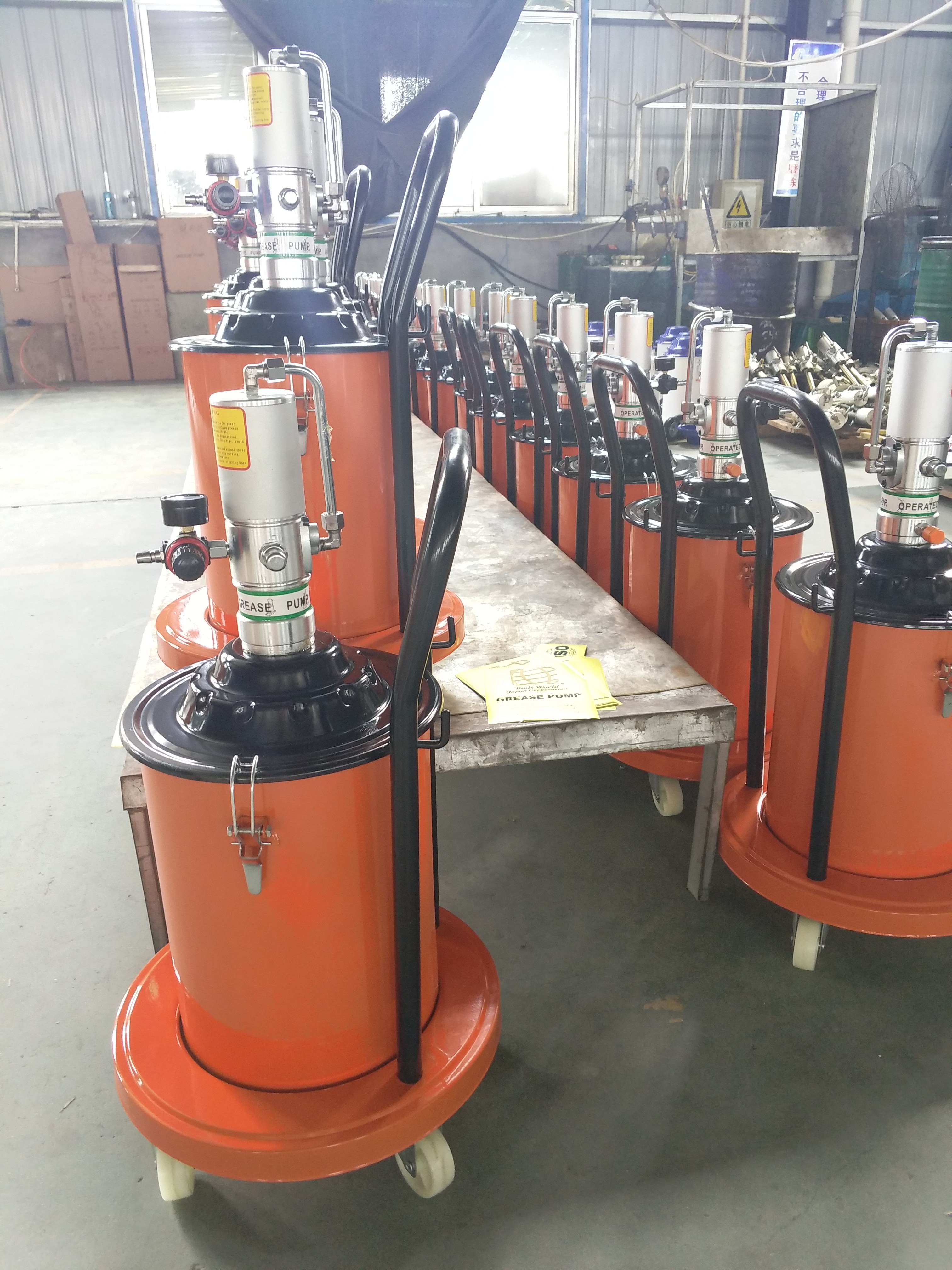 air opreated grease pump