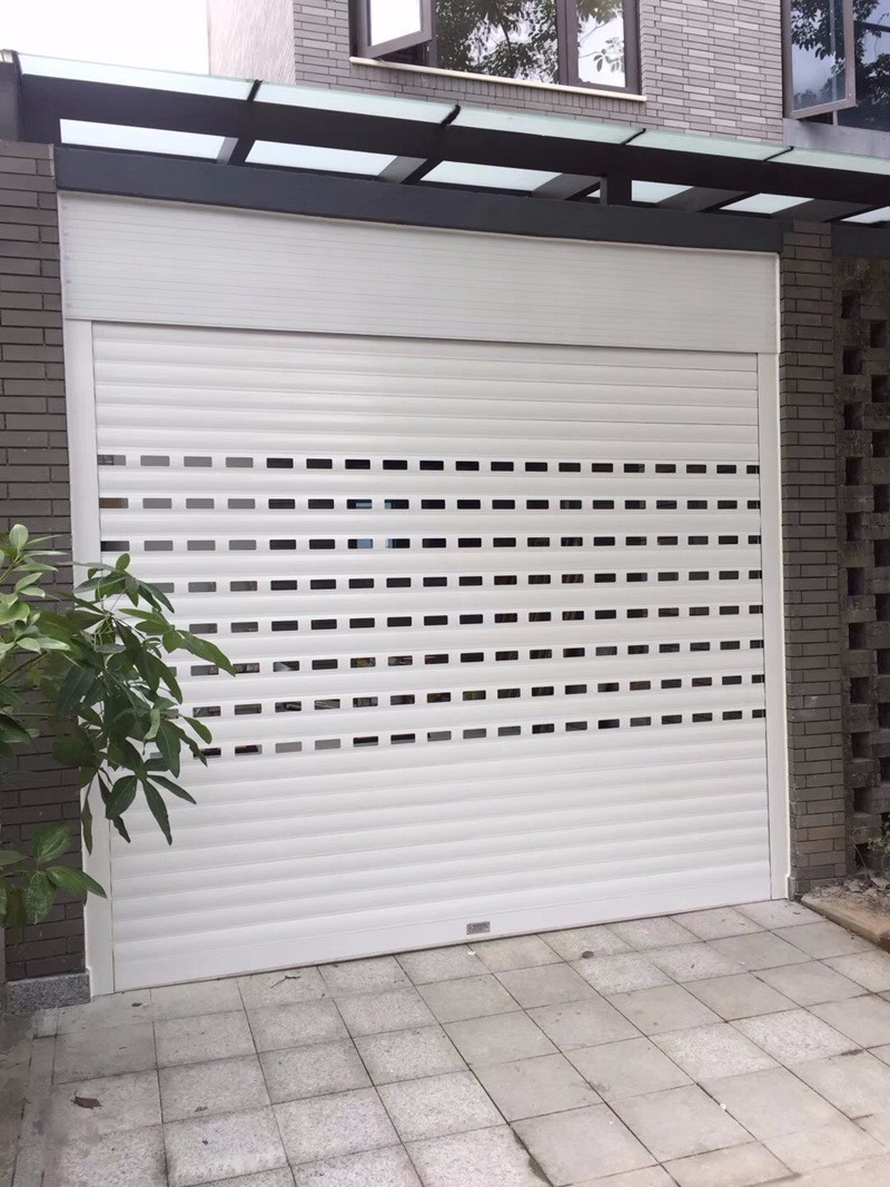 Китай Автоматическая алюминиевая дверь гаража ролика, производитель