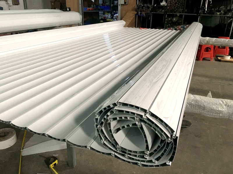 manual aluminum rolling shutter
