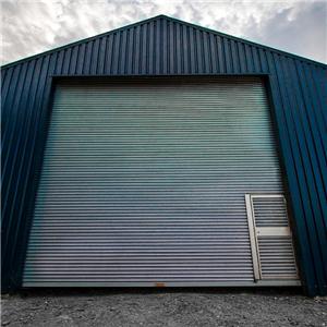 Segurança Industrial Galvanizado Ferro Rolling Shutter Door