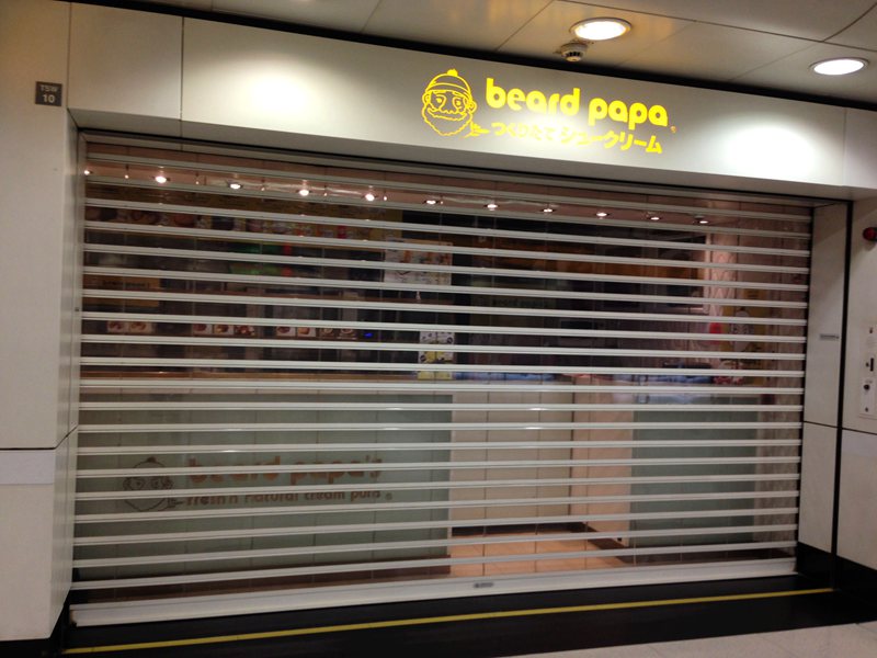 roller shutter doors for shopping mall
