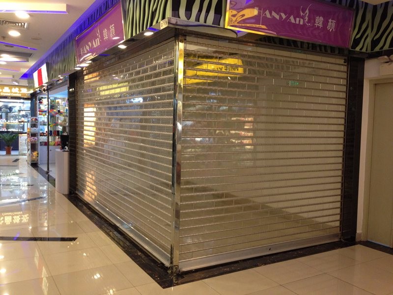 Theftproof Strongly Guarded Polycarbonate Roller Shutter Door