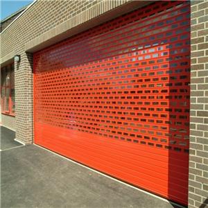 Segurança Industrial Galvanizado Iron Roller Shutter Door