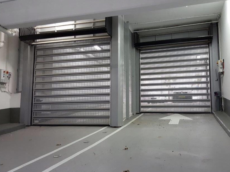 Theftproof Galvanized Rolling Shutter Door