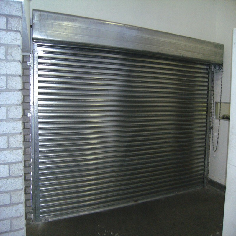 Оцинкованная рулонная дверь для завода, склада, перегородки