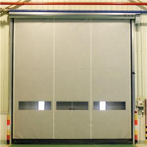 Puerta de PVC de cortina de alta velocidad para persianas