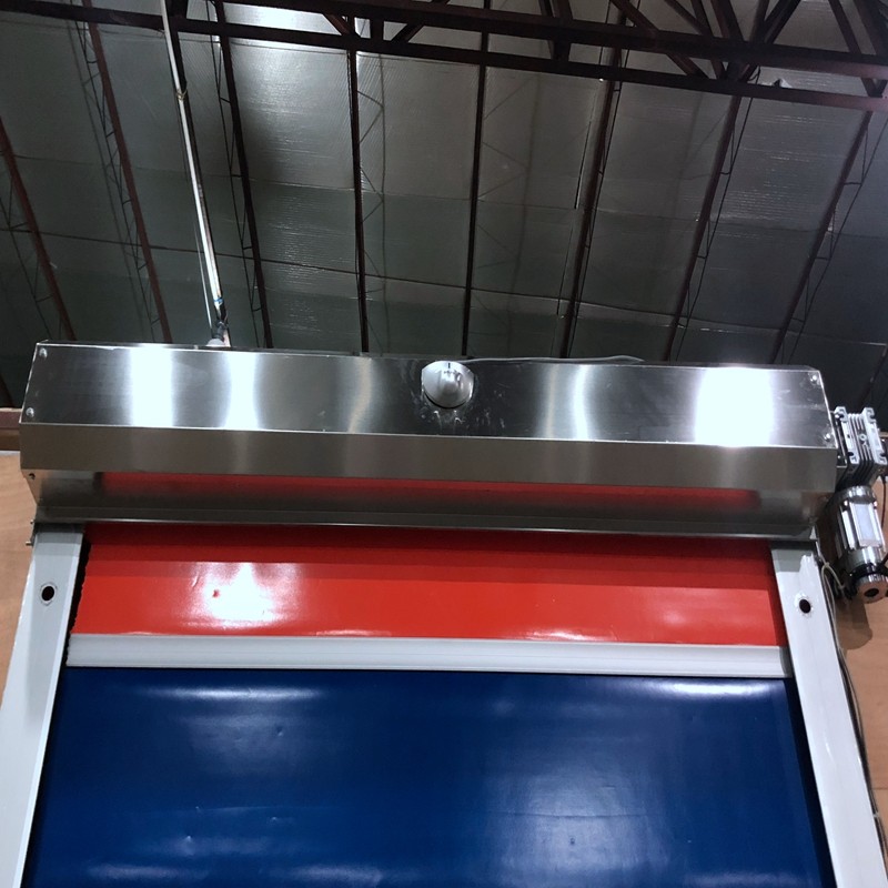 Electric Operation PVC High Speed Roll Up Performance Door