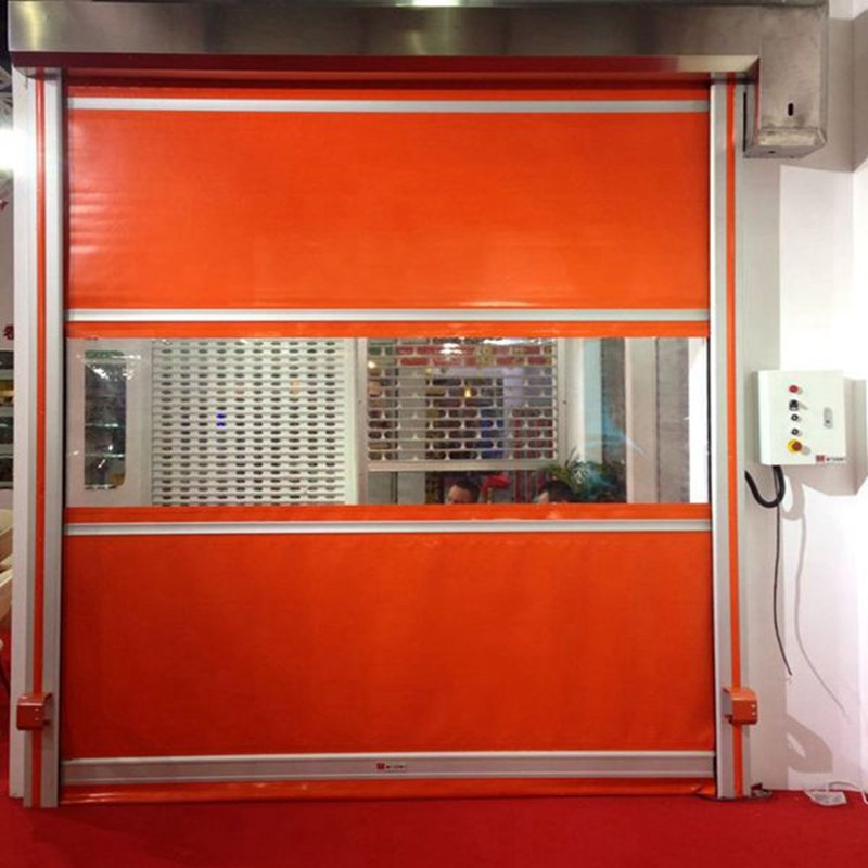 High Speed Auto Coiling Door Application For Factory
