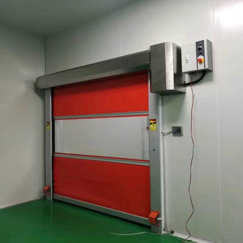 Energy-saving Pvc High Speed Door Control System Operation